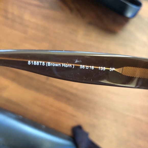 Coach Polarized Brown Horn sunglasses - Picture 4 of 7